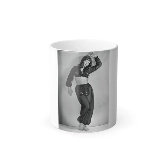 Joan Collins #474 (Vintage Female Icon) Color Changing Coffee Mug 11oz - Go Mug Yourself