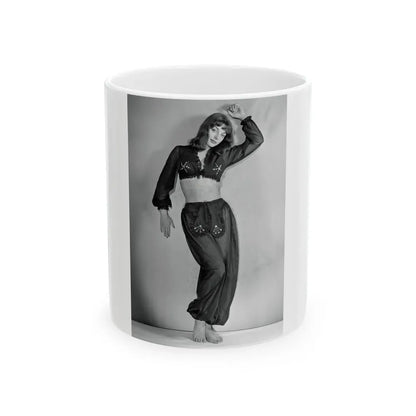 Joan Collins #474 (Vintage Female Icon) White Coffee Mug 11oz - Go Mug Yourself