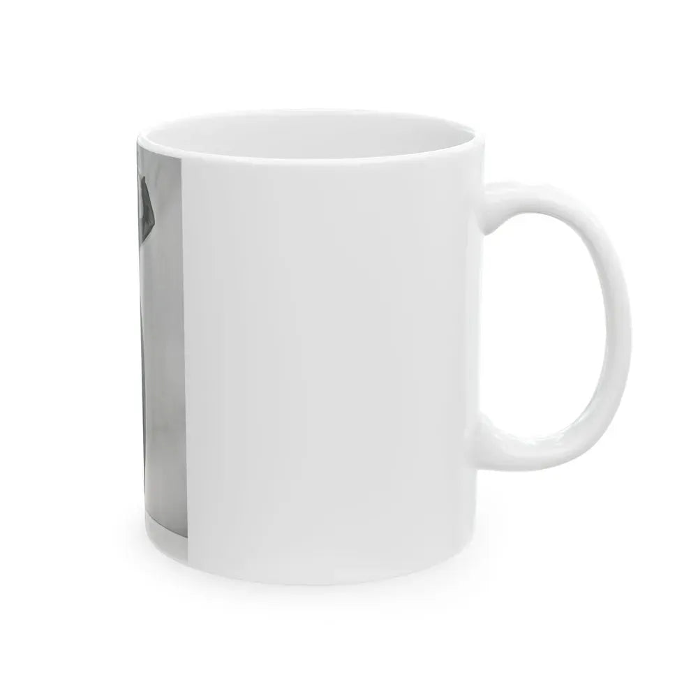 Joan Collins #474 (Vintage Female Icon) White Coffee Mug - Go Mug Yourself
