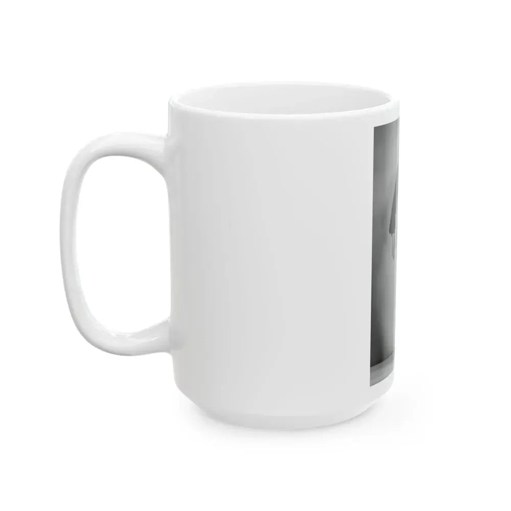 Joan Collins #474 (Vintage Female Icon) White Coffee Mug - Go Mug Yourself