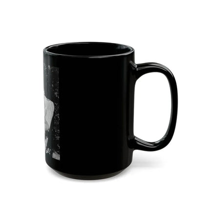 Joan Collins #477 (Vintage Female Icon) Black Coffee Mug - Go Mug Yourself