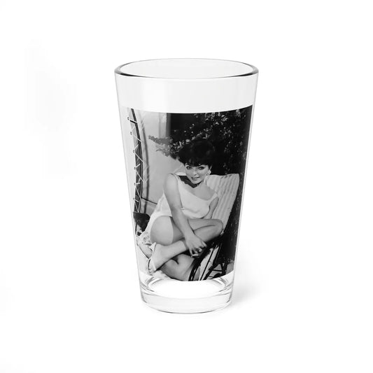 Joan Collins #477 (Vintage Female Icon) Pint Glass 16oz 16oz - Go Mug Yourself