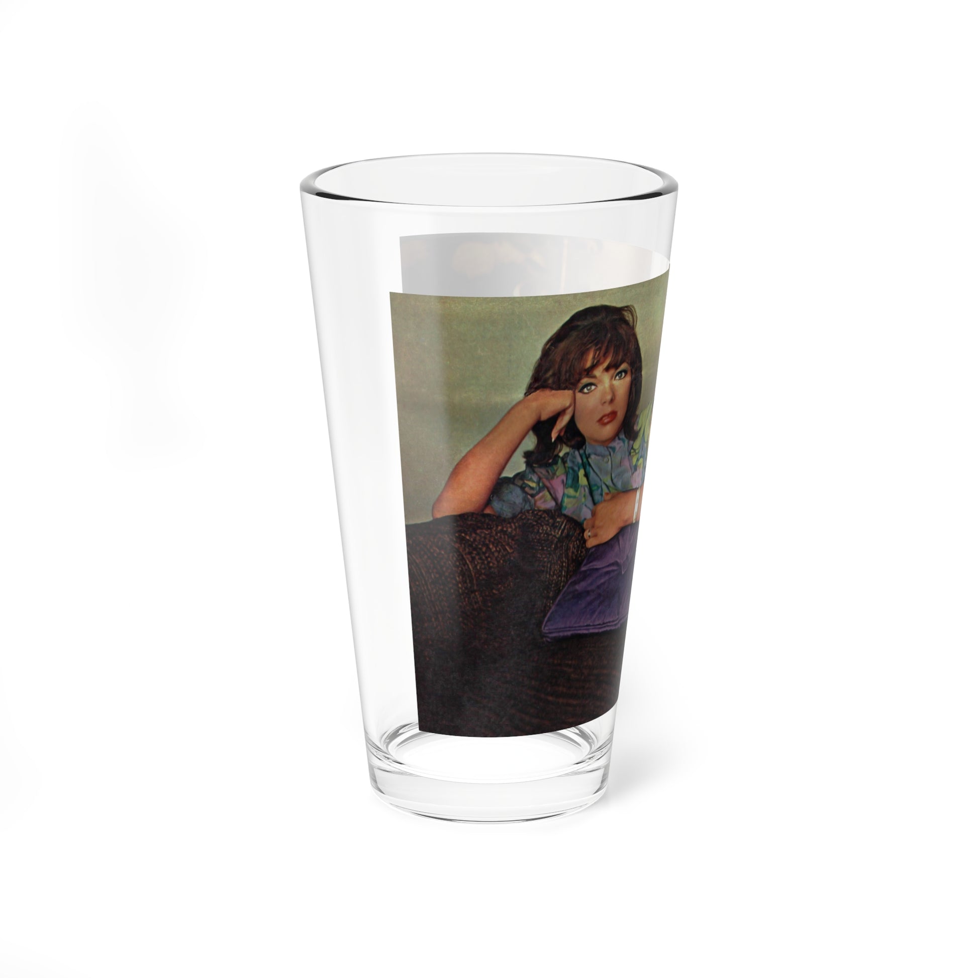 Joan Collins #478 (Vintage Female Icon) Pint Glass 16oz-Go Mug Yourself