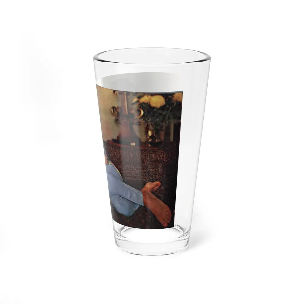 Joan Collins #478 (Vintage Female Icon) Pint Glass 16oz - Go Mug Yourself