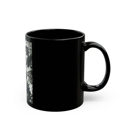 Joan Collins #479 (Vintage Female Icon) Black Coffee Mug - Go Mug Yourself