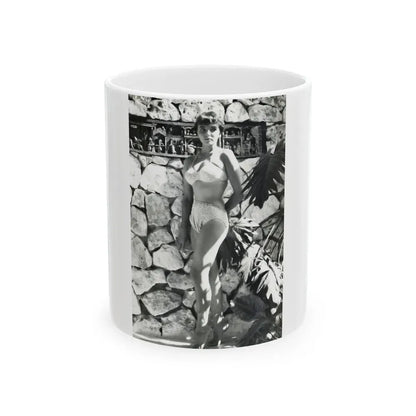 Joan Collins #479 (Vintage Female Icon) White Coffee Mug 11oz - Go Mug Yourself