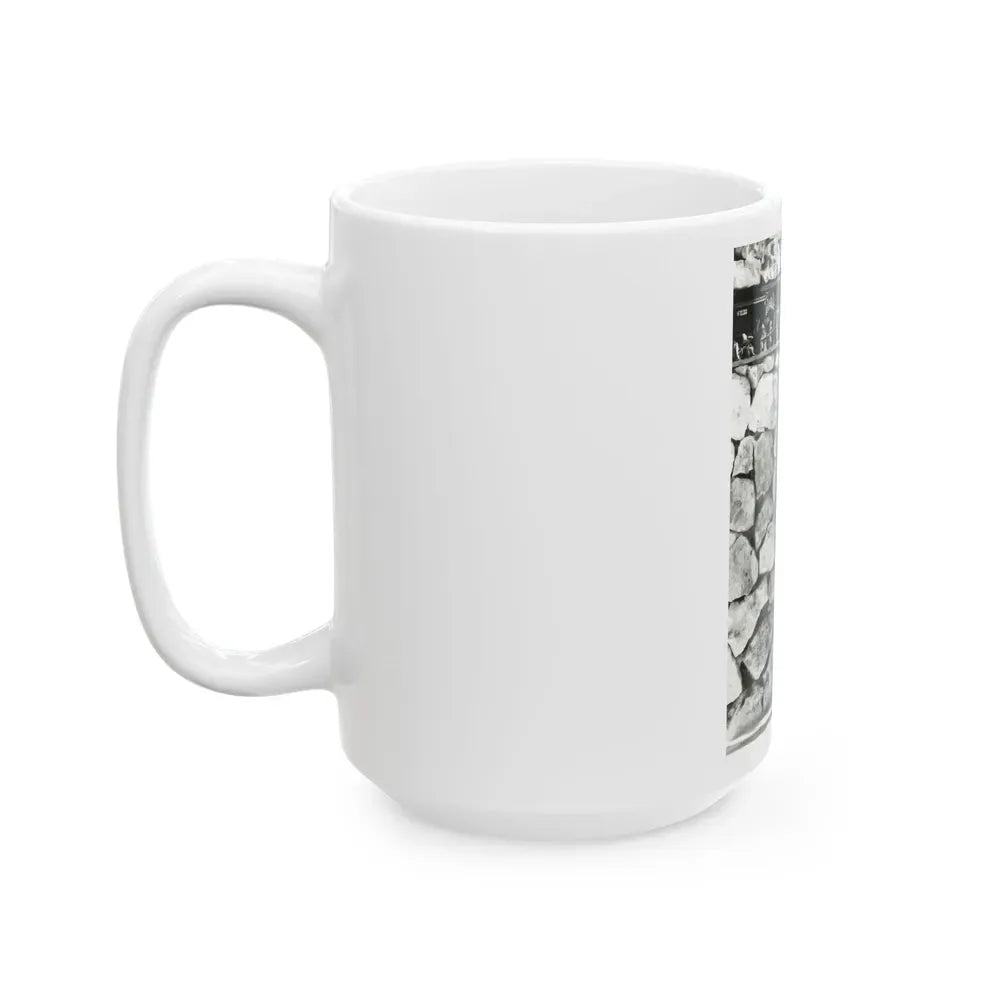 Joan Collins #479 (Vintage Female Icon) White Coffee Mug - Go Mug Yourself