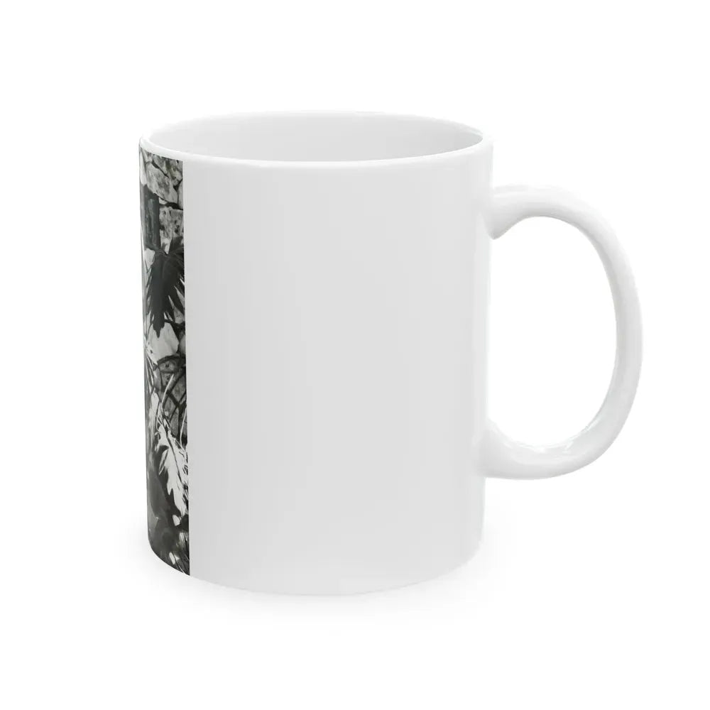 Joan Collins #479 (Vintage Female Icon) White Coffee Mug - Go Mug Yourself
