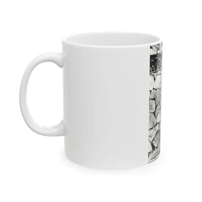 Joan Collins #479 (Vintage Female Icon) White Coffee Mug - Go Mug Yourself