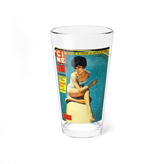 Joan Collins #481 - Mag. Cover (Vintage Female Icon) Pint Glass 16oz 16oz - Go Mug Yourself