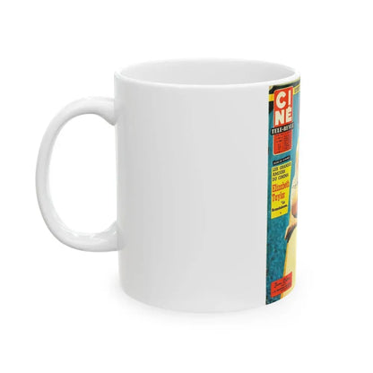 Joan Collins #481 - Mag. Cover (Vintage Female Icon) White Coffee Mug - Go Mug Yourself