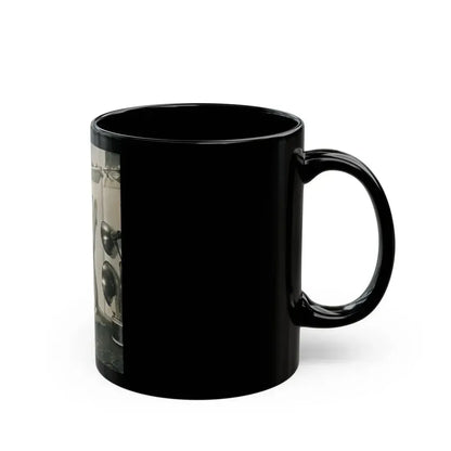 Joan Collins #483 (Vintage Female Icon) Black Coffee Mug - Go Mug Yourself