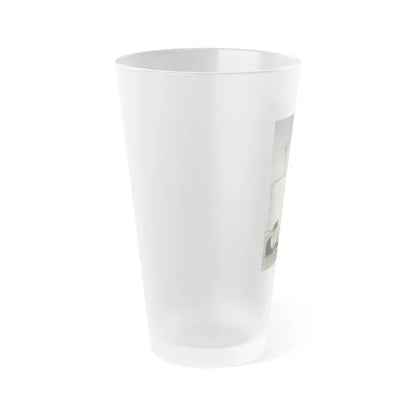 Joan Collins #483 (Vintage Female Icon) Frosted Pint Glass 16oz - Go Mug Yourself