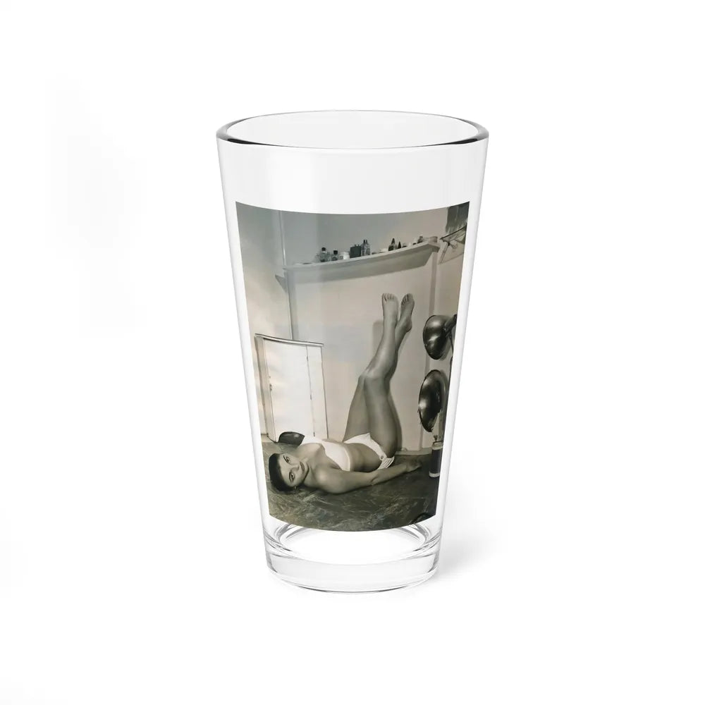 Joan Collins #483 (Vintage Female Icon) Pint Glass 16oz 16oz - Go Mug Yourself