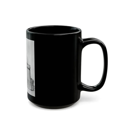 Joan Collins #484 (Vintage Female Icon) Black Coffee Mug - Go Mug Yourself