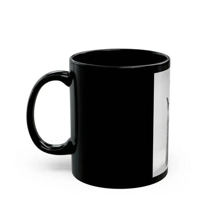 Joan Collins #484 (Vintage Female Icon) Black Coffee Mug - Go Mug Yourself