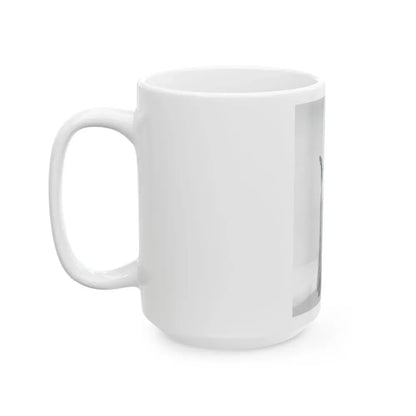 Joan Collins #484 (Vintage Female Icon) White Coffee Mug - Go Mug Yourself