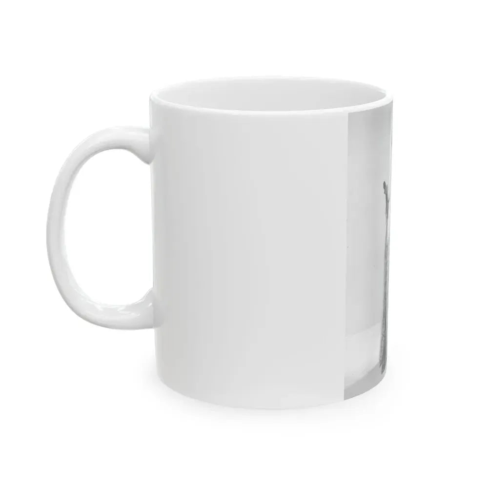 Joan Collins #484 (Vintage Female Icon) White Coffee Mug - Go Mug Yourself