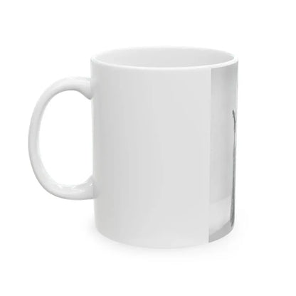 Joan Collins #484 (Vintage Female Icon) White Coffee Mug - Go Mug Yourself