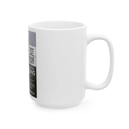 Joan Collins #487 (Vintage Female Icon) White Coffee Mug - Go Mug Yourself