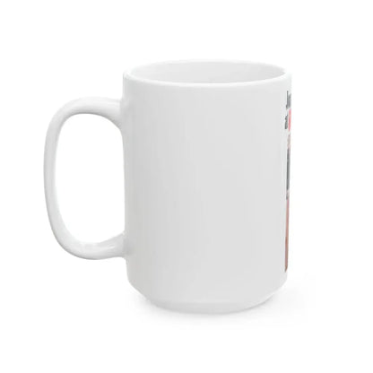 Joan Collins #493 (Vintage Female Icon) White Coffee Mug - Go Mug Yourself