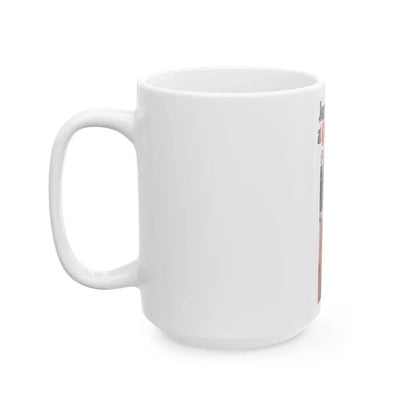 Joan Collins #493 (Vintage Female Icon) White Coffee Mug - Go Mug Yourself