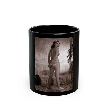 Joan Collins #494 (Vintage Female Icon) Black Coffee Mug 11oz - Go Mug Yourself
