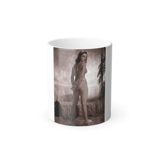 Joan Collins #494 (Vintage Female Icon) Color Changing Coffee Mug 11oz - Go Mug Yourself
