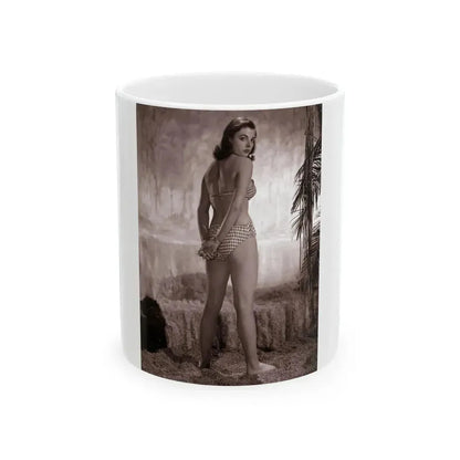 Joan Collins #494 (Vintage Female Icon) White Coffee Mug 11oz - Go Mug Yourself