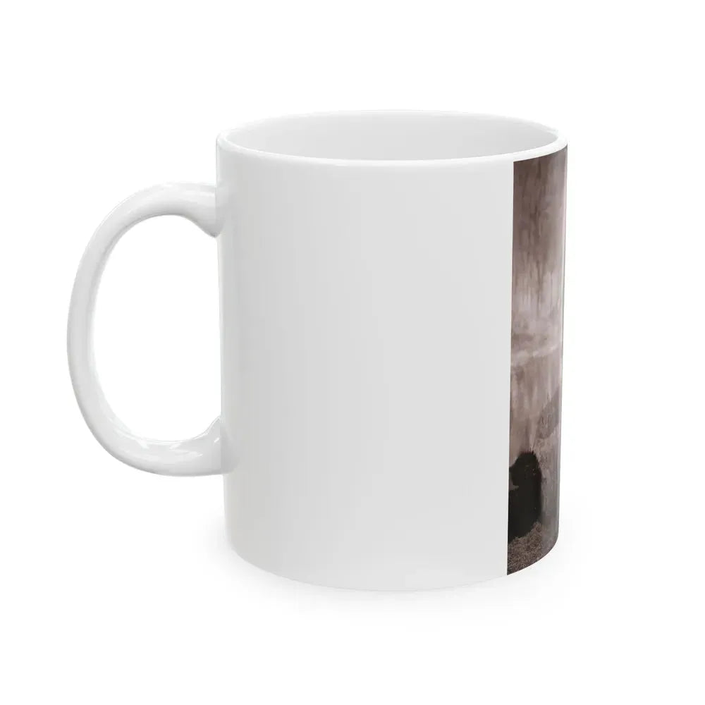 Joan Collins #494 (Vintage Female Icon) White Coffee Mug - Go Mug Yourself