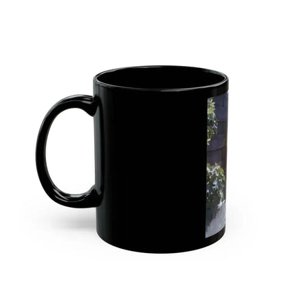 Joan Collins #495 (Vintage Female Icon) Black Coffee Mug - Go Mug Yourself