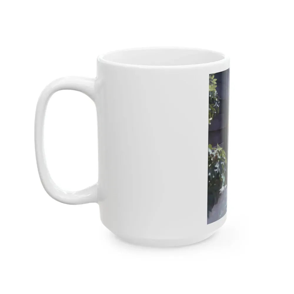 Joan Collins #495 (Vintage Female Icon) White Coffee Mug - Go Mug Yourself