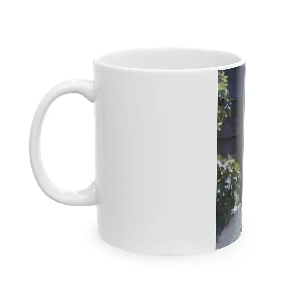 Joan Collins #495 (Vintage Female Icon) White Coffee Mug - Go Mug Yourself
