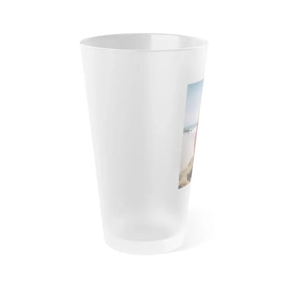 Joan Collins #496 (Vintage Female Icon) Frosted Pint Glass 16oz - Go Mug Yourself