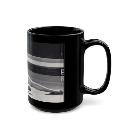 Joan Collins #497 (Vintage Female Icon) Black Coffee Mug - Go Mug Yourself