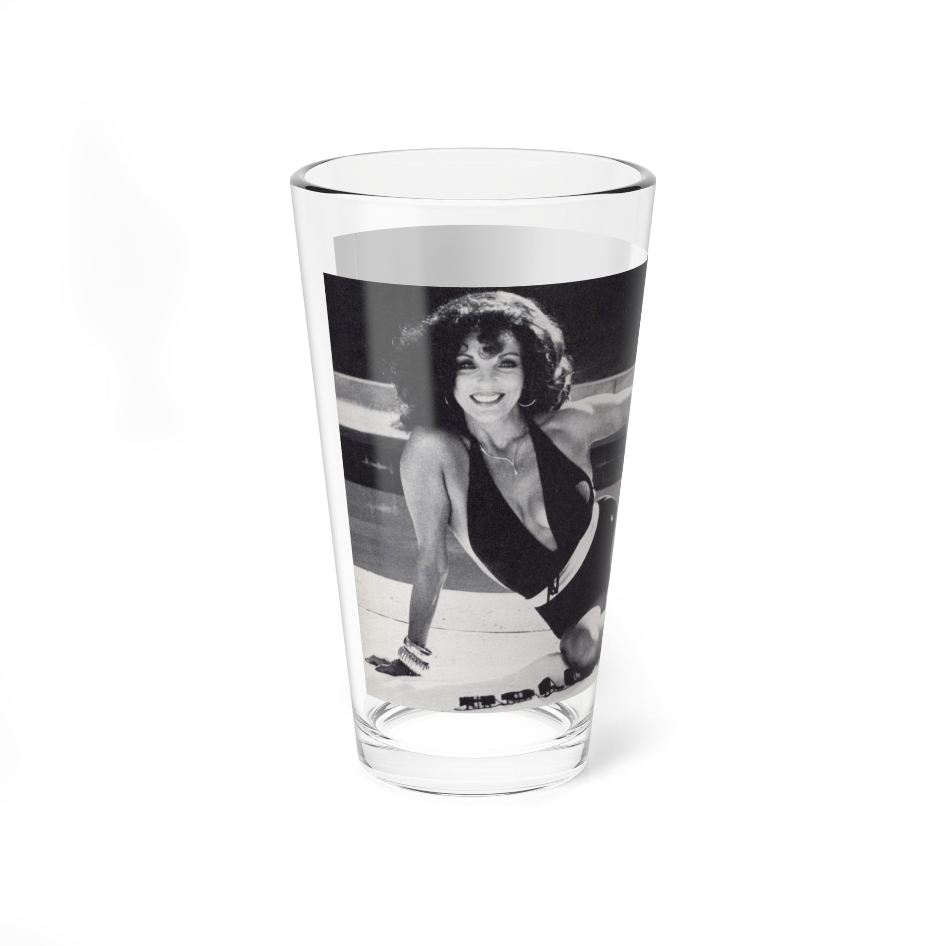 Joan Collins #497 (Vintage Female Icon) Pint Glass 16oz-Go Mug Yourself