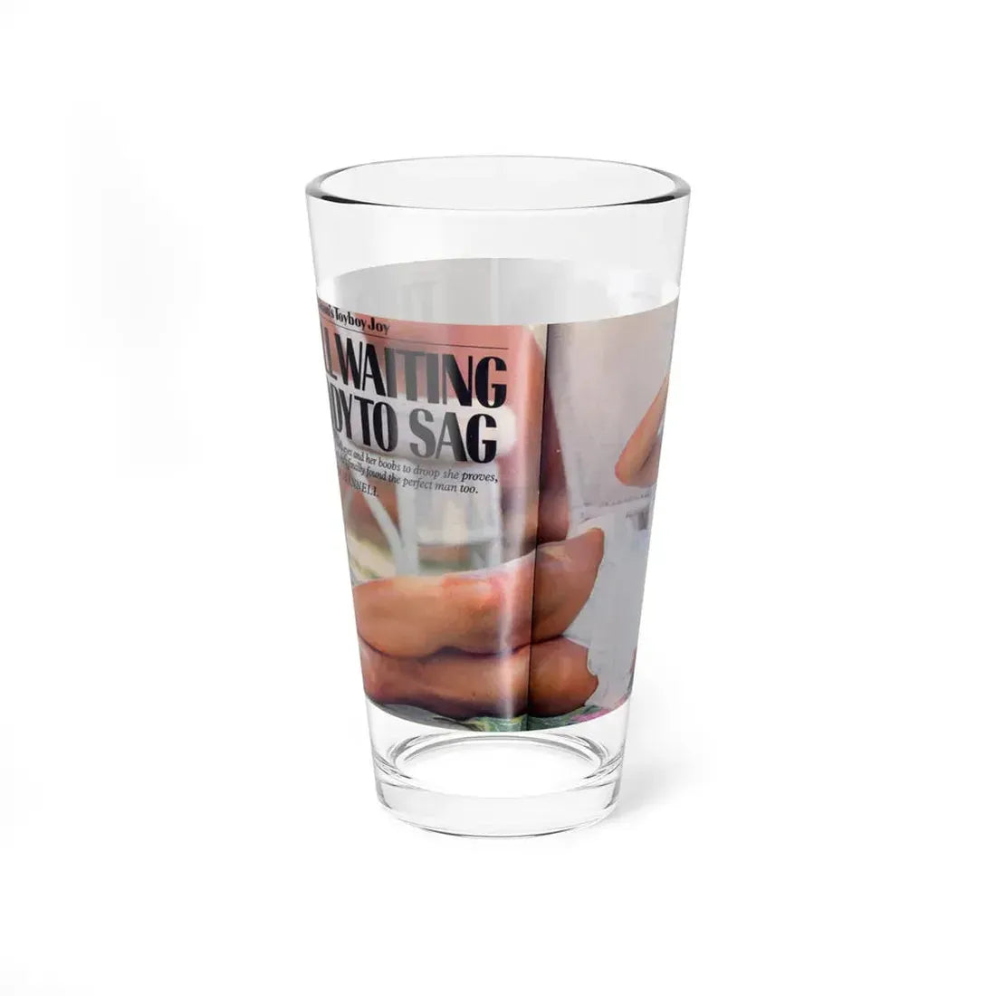 Joan Collins #498 (Vintage Female Icon) Pint Glass 16oz 16oz - Go Mug Yourself