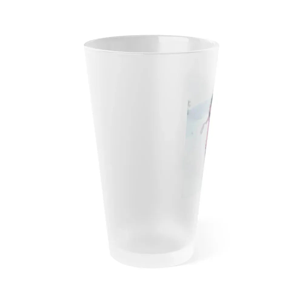 Joan Collins #507 (Vintage Female Icon) Frosted Pint Glass 16oz - Go Mug Yourself