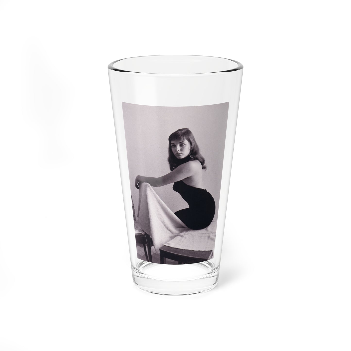 Joan Collins #515 (Vintage Female Icon) Pint Glass 16oz-16oz-Go Mug Yourself