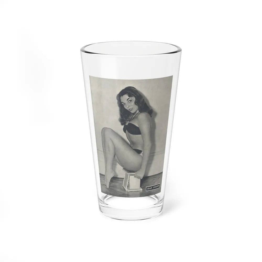 Joan Collins #516 (Vintage Female Icon) Pint Glass 16oz 16oz - Go Mug Yourself