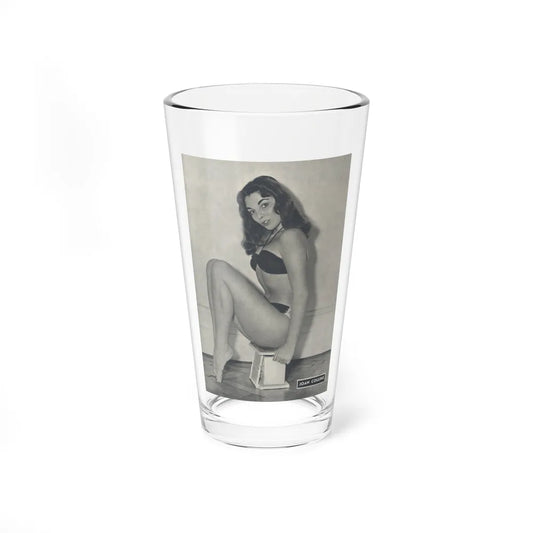 Joan Collins #516 (Vintage Female Icon) Pint Glass 16oz 16oz - Go Mug Yourself