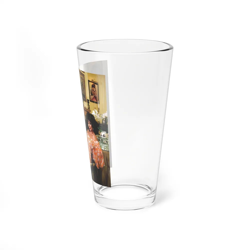 Joan Collins #519 (Vintage Female Icon) Pint Glass 16oz - Go Mug Yourself