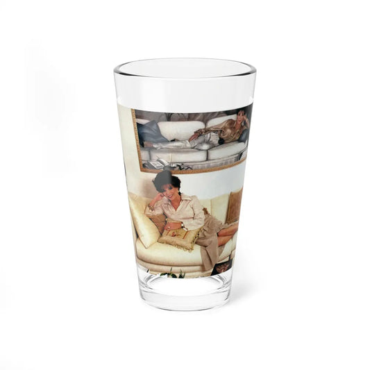 Joan Collins #522 (Vintage Female Icon) Pint Glass 16oz 16oz - Go Mug Yourself