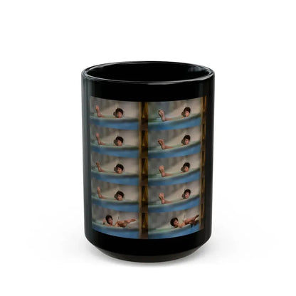 Joan Collins #523 (Vintage Female Icon) Black Coffee Mug 15oz - Go Mug Yourself