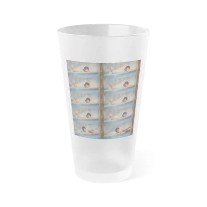 Joan Collins #523 (Vintage Female Icon) Frosted Pint Glass 16oz 16oz Frosted - Go Mug Yourself