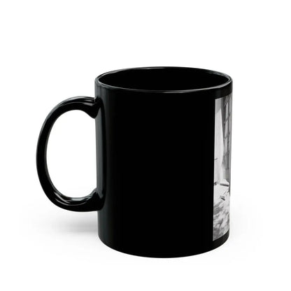 Joan Collins #524 (Vintage Female Icon) Black Coffee Mug - Go Mug Yourself