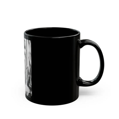 Joan Collins #524 (Vintage Female Icon) Black Coffee Mug - Go Mug Yourself