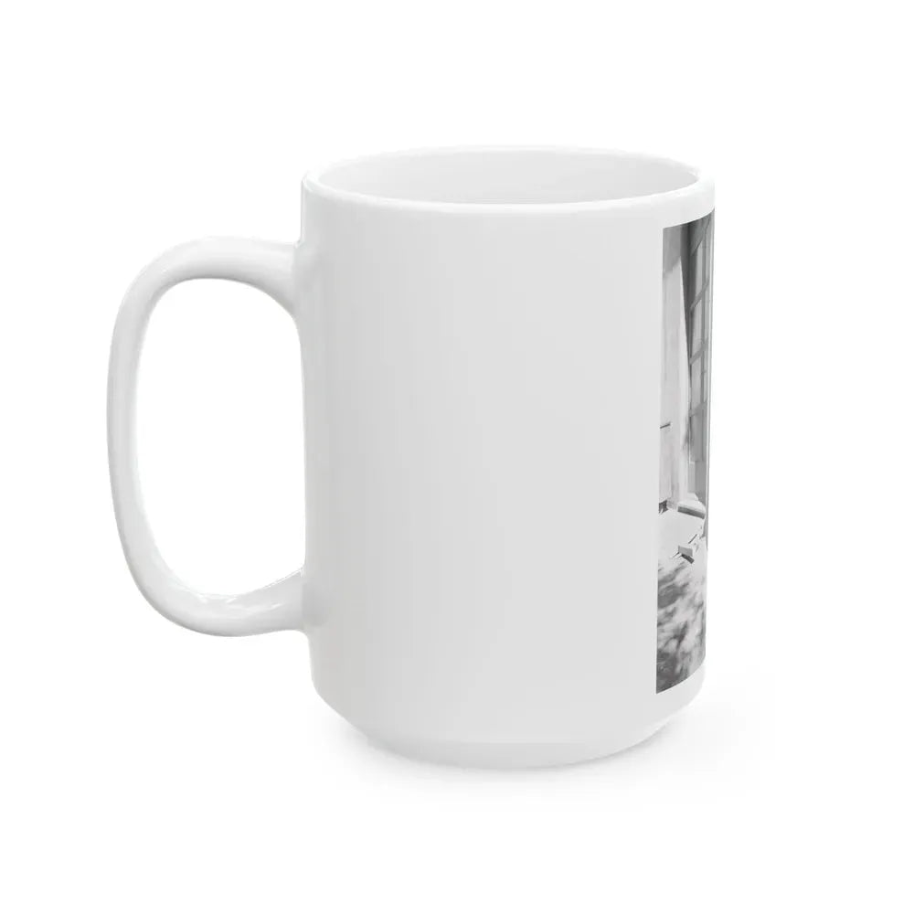 Joan Collins #524 (Vintage Female Icon) White Coffee Mug - Go Mug Yourself