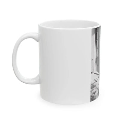 Joan Collins #524 (Vintage Female Icon) White Coffee Mug - Go Mug Yourself