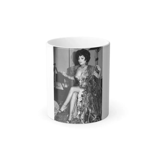 Joan Collins #525 (Vintage Female Icon) Color Changing Coffee Mug 11oz - Go Mug Yourself